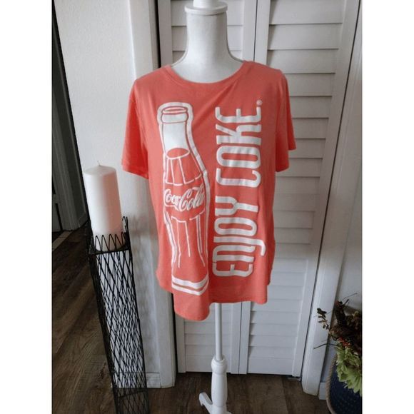 COCA-COLA short sleeve t-shirt Sz.‎ XL - Picture 2 of 7